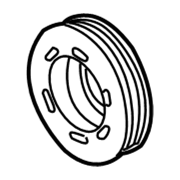 Volkswagen Passat Crankshaft Pulley - 026-105-255-D