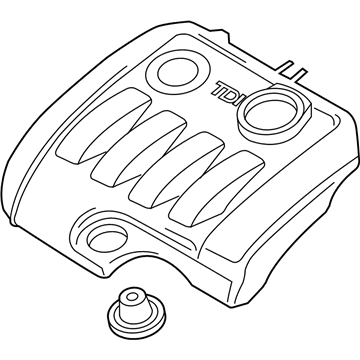 Volkswagen Jetta Engine Cover - 038-103-925-GD