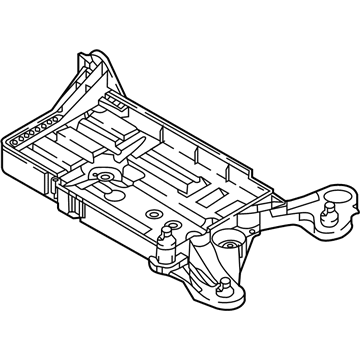 Volkswagen 5Q0-915-331-K Battery Tray 5Q0-915-331-K Volkswagen Battery Tray Illustration 1 of 1