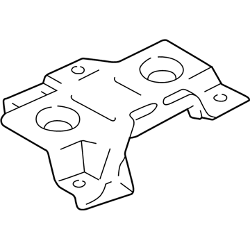 Volkswagen Battery Tray - 1H0-804-841-H