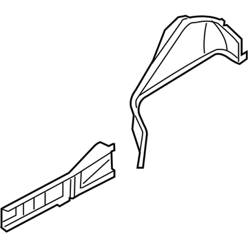 Volkswagen Eos Wheelhouse - 1Q0-809-851-A