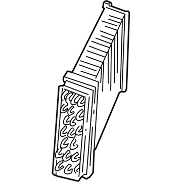 Volkswagen Evaporator - 1H1-820-103-C