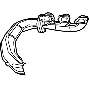 Volkswagen Routan Exhaust Pipe - 7B0-253-301
