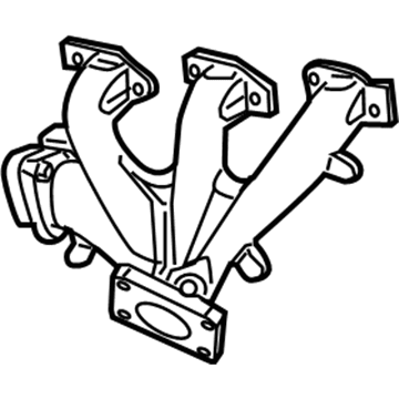 Volkswagen Routan Exhaust Pipe - 7B0-253-032