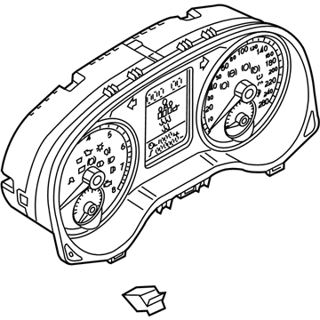 Volkswagen Passat Tachometer - 561-920-981-G