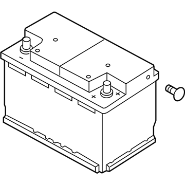 Volkswagen Car Battery - 000-915-089-BB