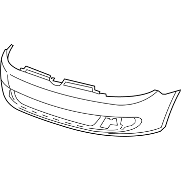 Volkswagen GTI Bumper Cover - 5K0-807-217-CF-GRU