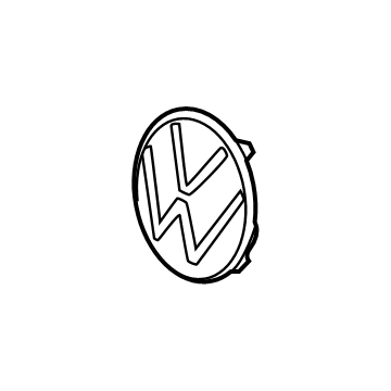Volkswagen Emblem - 5NA-853-601-M-DPJ