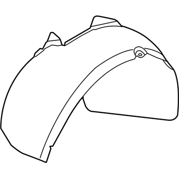 Volkswagen CC Wheelhouse - 3C8-805-977-B