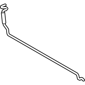Volkswagen 17A-823-363-A Support Rod Volkswagen 17A-823-363-A Support Rod