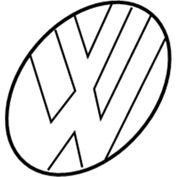 Volkswagen Jetta Emblem - 1K9-853-630-ULM