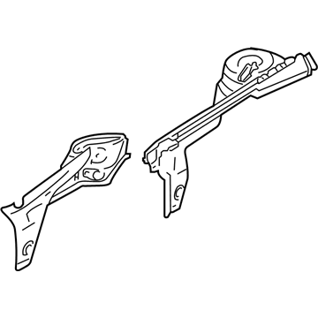 Volkswagen 1C0-809-104-A Apron Assembly Volkswagen 1C0-809-104-A Apron Assembly