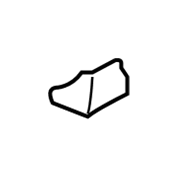 Volkswagen 1C0-810-478 Reinforcement Plate Volkswagen 1C0-810-478 Reinforcement Plate