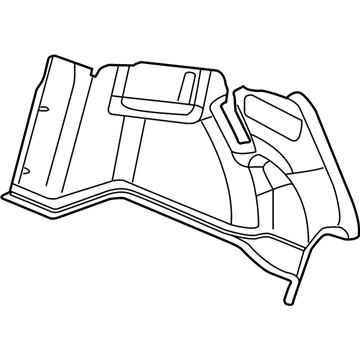 Volkswagen Beetle Wheelhouse - 5C3-867-428-D-CA9