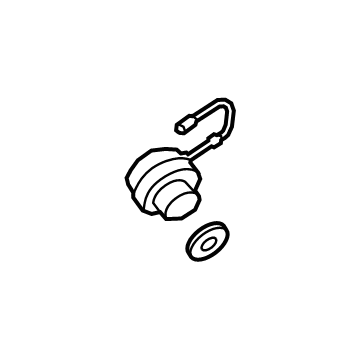 Volkswagen Gas Cap - 561-201-550-D