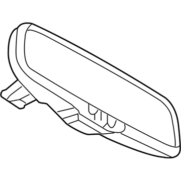 Volkswagen Routan Car Mirror - 7B0-857-511