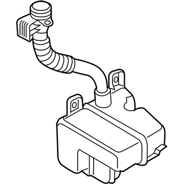 Volkswagen e-Golf Windshield Washer Fluid Reservoir - 5G0-955-453-J