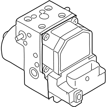 Volkswagen Brake Fluid Pump - 4B0-614-517-J