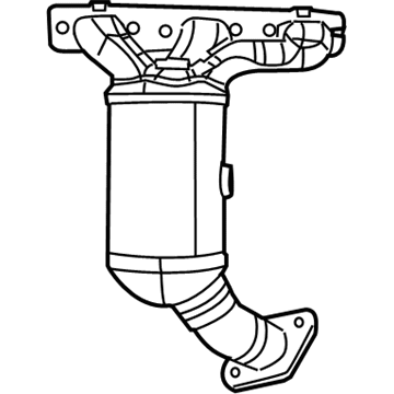 Volkswagen Routan Exhaust Pipe - 7B0-253-020-E