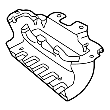 Volkswagen 1EA-825-921-C Support Brace Volkswagen 1EA-825-921-C Support Brace