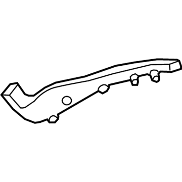 Volkswagen Touareg Air Duct - 7P0-819-624-B