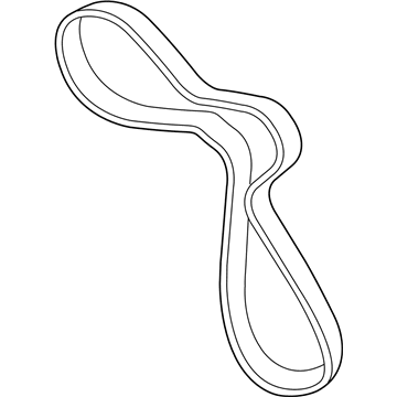 Volkswagen 07K-145-933-E Serpentine Belt 07K-145-933-E Volkswagen Serpentine Belt Illustration 1 of 1