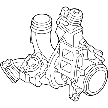 Volkswagen Exhaust Pipe - 06K-145-874