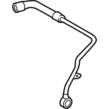 Volkswagen Eos Water Hose - 06F-121-492-L