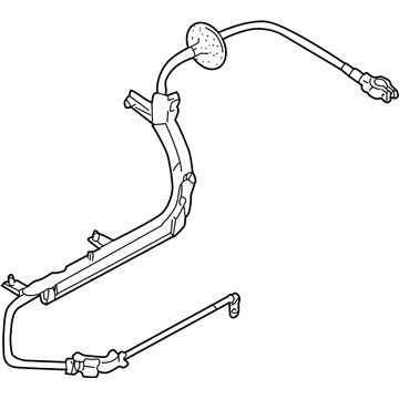 Volkswagen Passat Battery Cable - 8D1-971-225-E