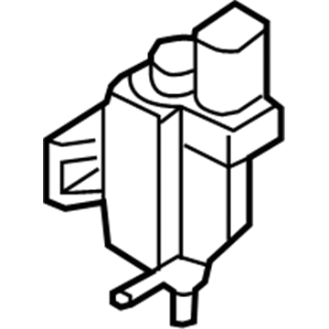 Volkswagen Jetta EGR Vacuum Solenoid - 037-906-283-D