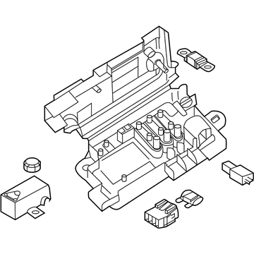 Volkswagen Passat Relay Block - 3C0-937-548