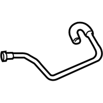 Volkswagen Phaeton Crankcase Breather Hose - 3D0-201-090-Q