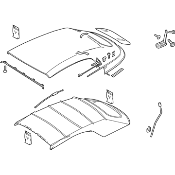 Volkswagen 5C3-871-021-E-C90 Convertible Top Volkswagen 5C3-871-021-E-C90 Convertible Top