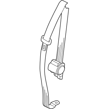Volkswagen ID. Buzz Seat Belt - 1T3-857-807-B-RAA
