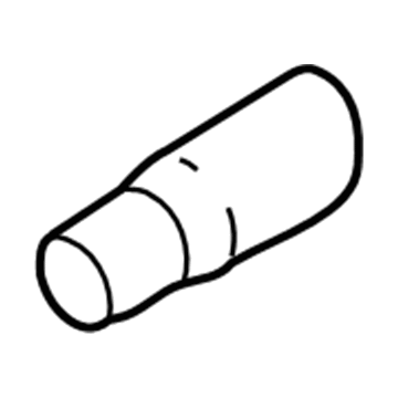 Volkswagen CC Exhaust Pipe - 3C0-253-684-A