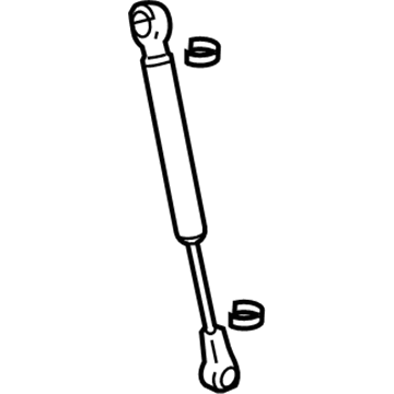 Volkswagen Rabbit Liftgate Lift Support - 1K6-827-550-F
