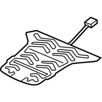 Volkswagen Touareg Seat Heater - 7P6-963-551-AA