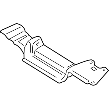 Volkswagen Radius Heat Shield - 1J1-422-701-J