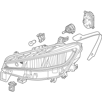 Volkswagen 11K-941-005-A Headlight Volkswagen 11K-941-005-A Headlight