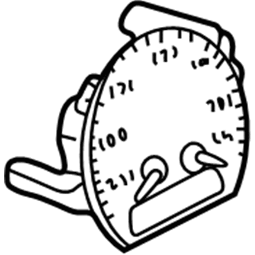 Volkswagen Tachometer - 701-919-045-Q
