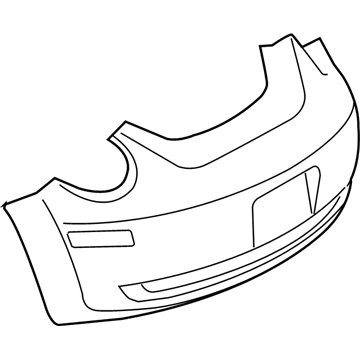 Volkswagen Beetle Bumper Cover - 1Y0-807-649-F-GRU