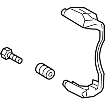 Volkswagen 8Y0-615-125 Caliper Mount Volkswagen 8Y0-615-125 Caliper Mount