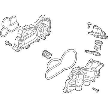Volkswagen 04E-121-600-DG Water Pump Volkswagen 04E-121-600-DG Water Pump