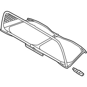 Volkswagen Beetle Air Deflector - 5C3-862-951-D