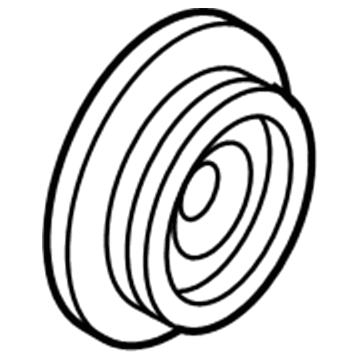 Volkswagen Touareg Crankshaft Pulley - 022-105-243-D