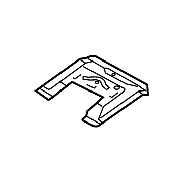 Volkswagen 561-813-933 Reinforcement Plate Volkswagen 561-813-933 Reinforcement Plate
