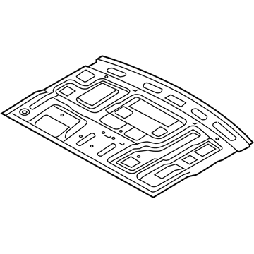 Volkswagen 561-813-514-C Package Tray