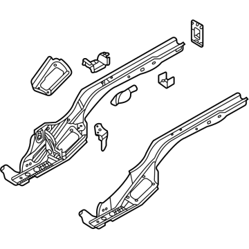 Volkswagen Taos Frame Rail - 5Q0-803-501-CE