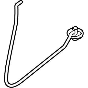 Volkswagen Jetta Battery Vent Tube - 7H0-915-531-B