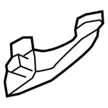 Volkswagen Exterior Door Handle - 7B0-837-206-L-XV0